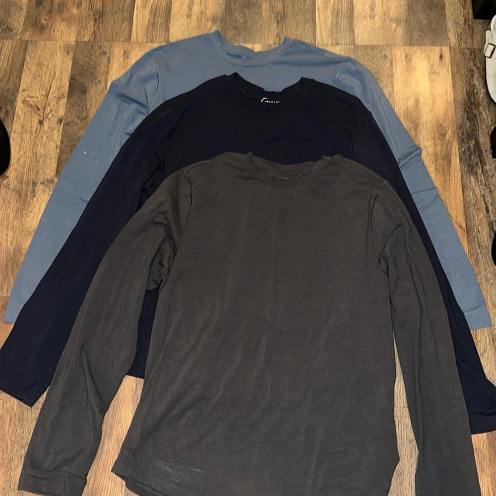 Long sleeve, 3 pack, Stylus size medium